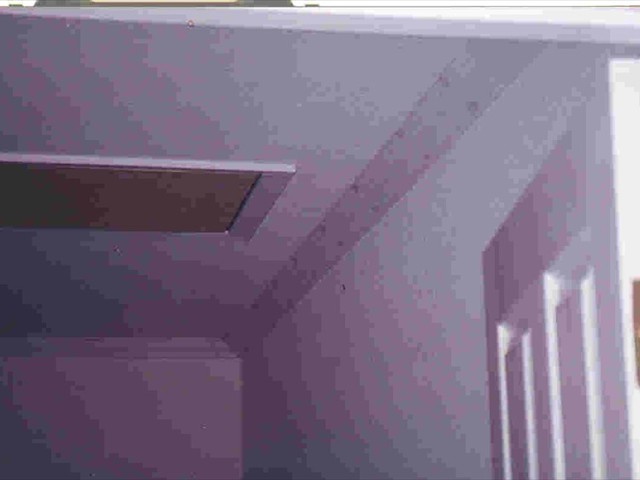 Crown moulding and attic ladders  Kings Mountain3