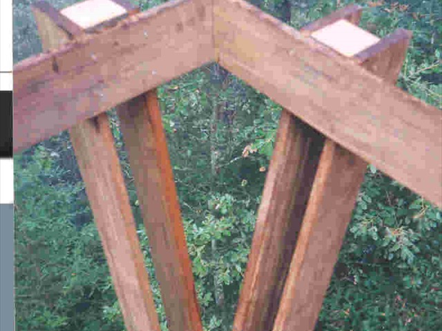 Ipe deck railing  – King’s Mountain