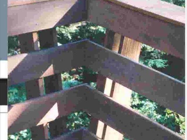 Ipe deck railing  – King’s Mountain2