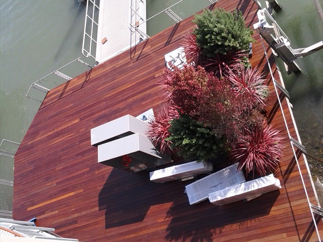 Ipe deck resurfacing, Tiburon Belvedere5