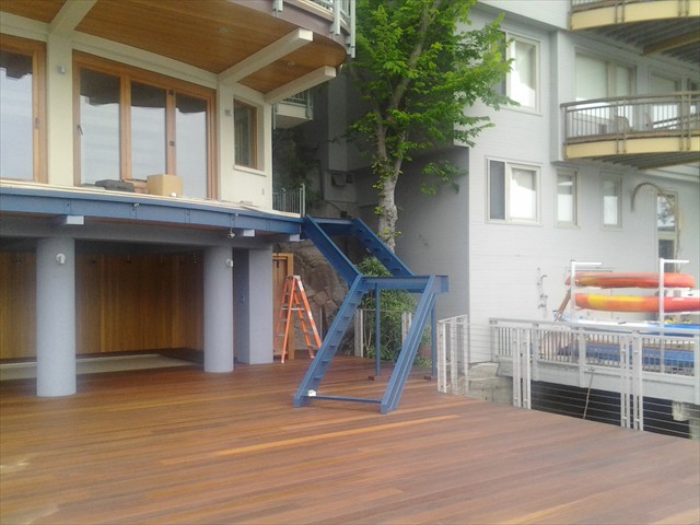 Ipe deck resurfacing, Tiburon Belvedere7