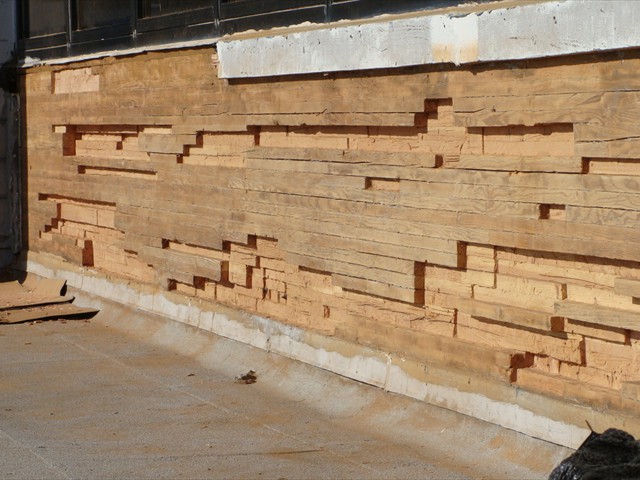 Laminate beam dry rot repair in Oakland on commercial buildings2