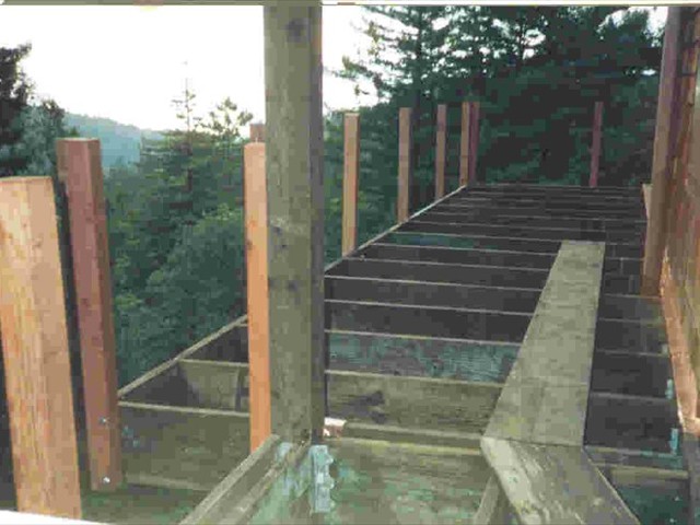 Redwood deck – King’s Mountain2