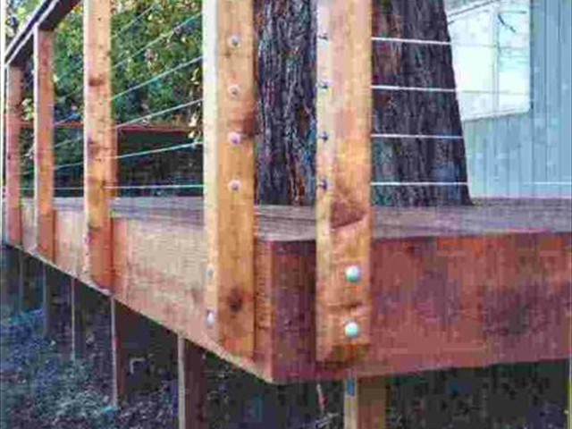 Redwood deck – Portola Valley2