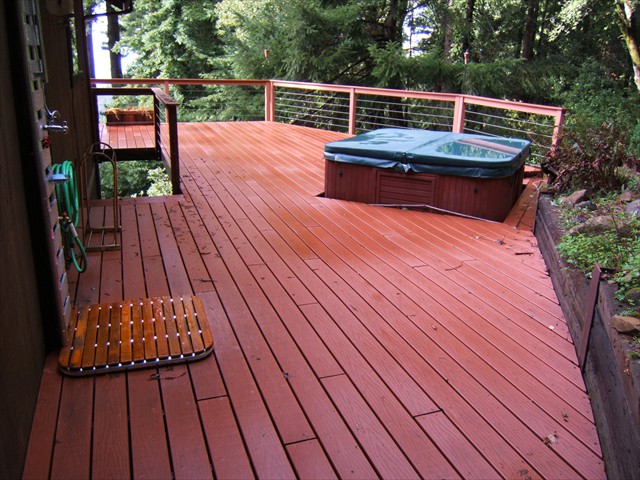 Trex deck – King’s Mountain4