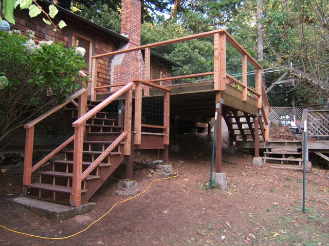 Trex deck on King’s Mountain5