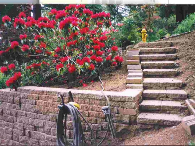 Versa-lok retaining wall – King’s Mountain